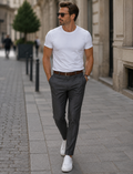 Anthracite Tailored Trousers