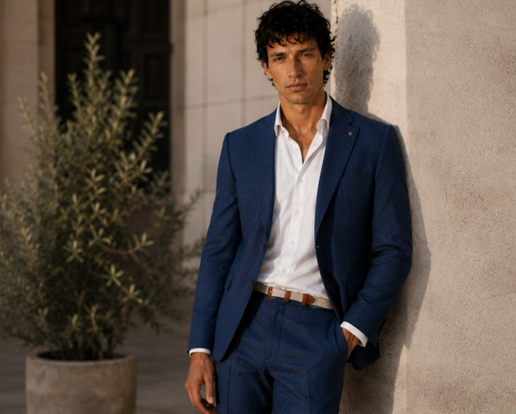 100% Linen Suit – Timeless Summer Elegance