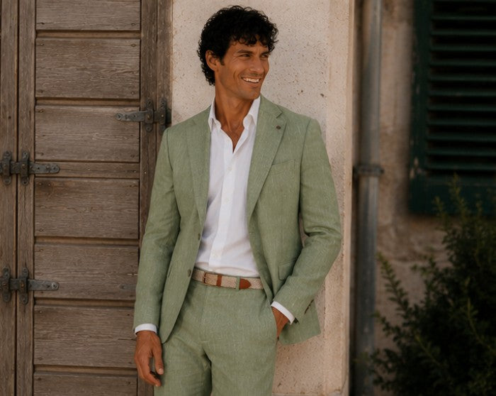 100% Linen Suit – Timeless Summer Elegance
