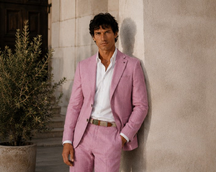 100% Linen Suit – Timeless Summer Elegance