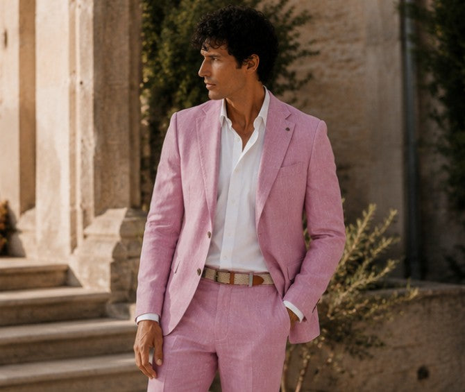 100% Linen Suit – Timeless Summer Elegance