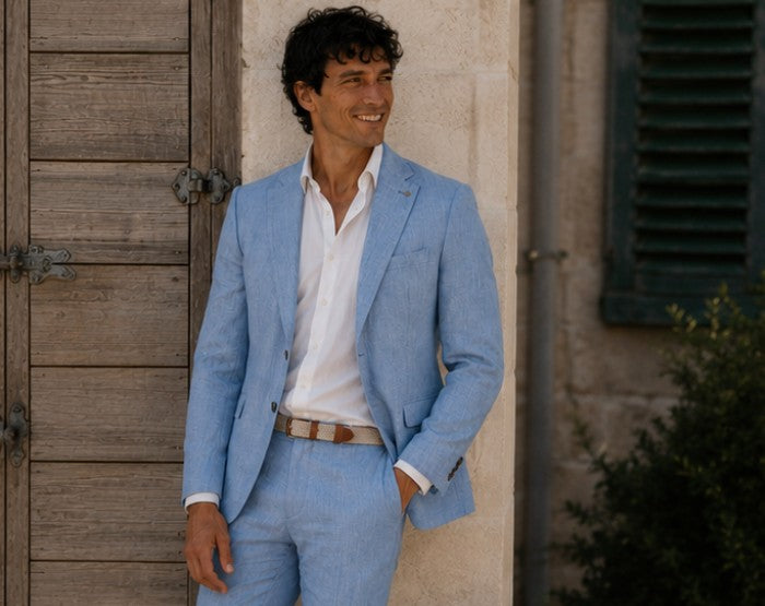 100% Linen Suit – Timeless Summer Elegance