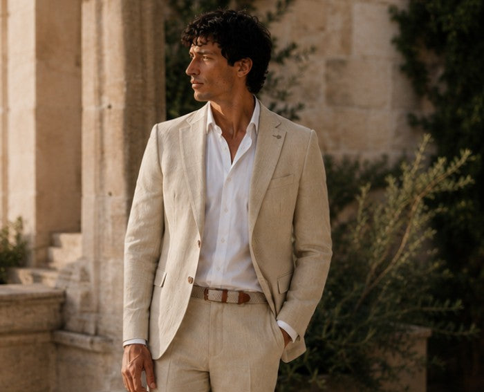 100% Linen Suit – Timeless Summer Elegance