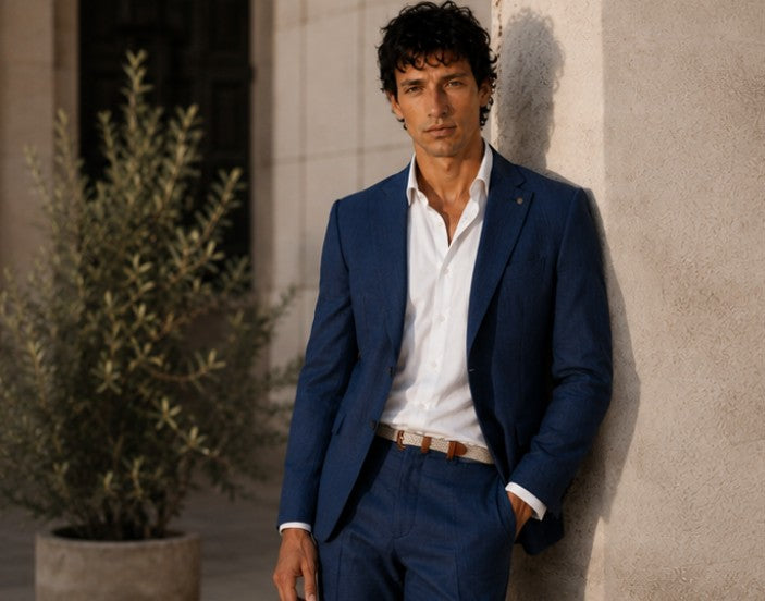 100% Linen Suit – Timeless Summer Elegance