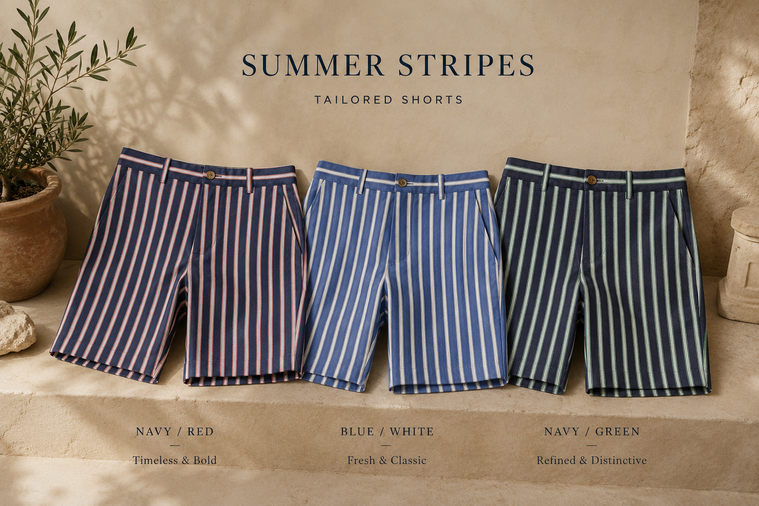 Summer Stripes Short